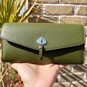 Kate Spade Large Slim Flap Wallet